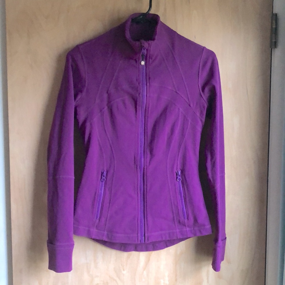 Lululemon Purple Define Jacket size 6